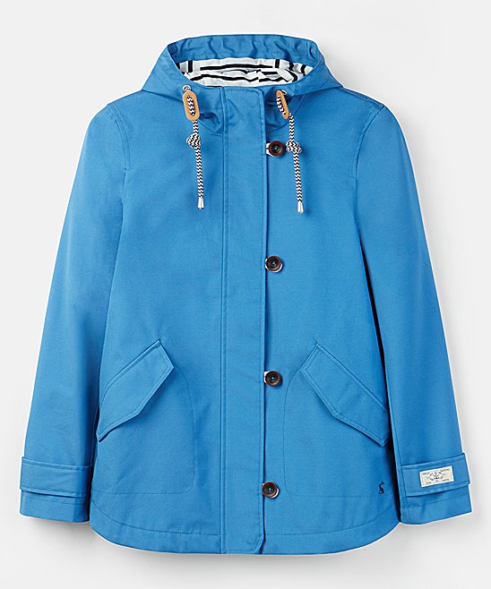 joules blue coast mid waterproof jacket
